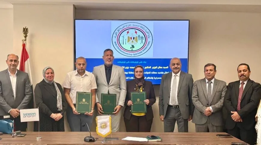المصرية لنقل الكهرباء تبدأ إحلال وتجديد محطة محولات المطرية لتعزيز كفاءة شبكة الدلتا