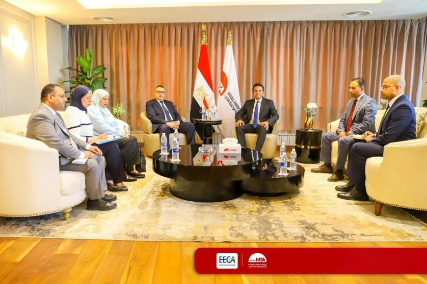 رئيس هيئة المعارض يبحث مع الأكاديمية الوطنية للتدريب تطوير الموارد البشرية ومواكبة التحول الرقمي