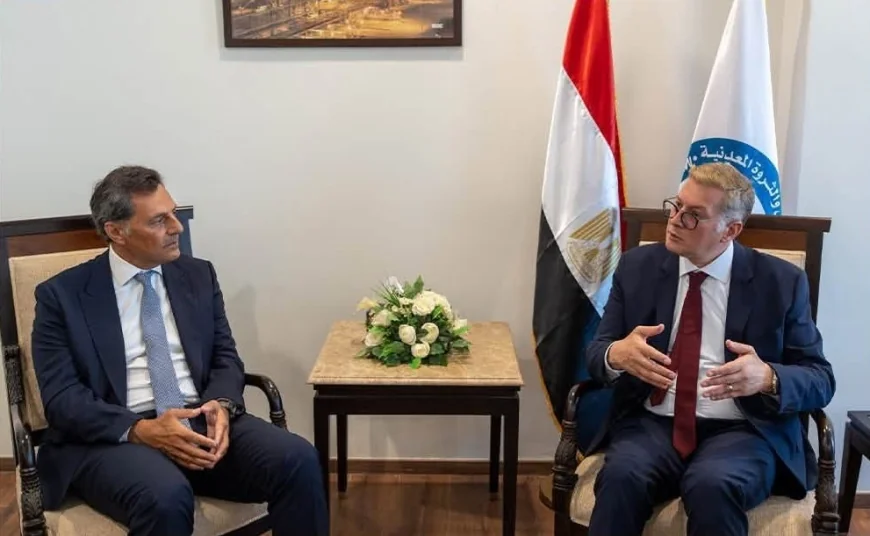 وزير البترول يبحث مع رئيس إنرجين اليونانية تعزيز الاستثمارات وزيادة إنتاج الغاز في مصر