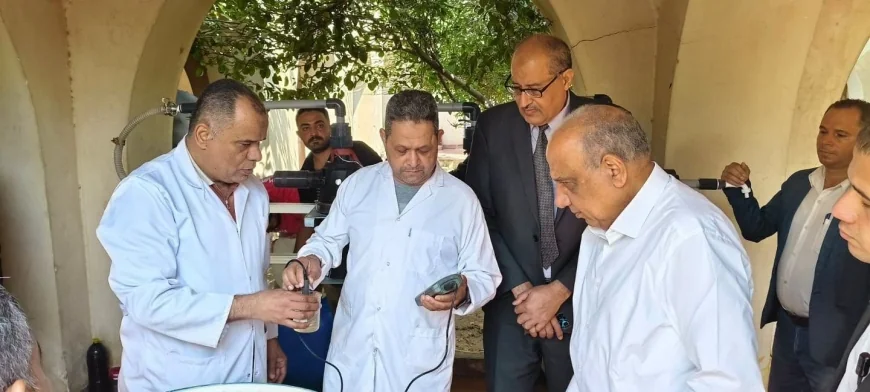 وزير الكهرباء يتفقد مركز البحوث النووية بأنشاص ويستعرض مشروعات تركيز الفوسفات وتحلية المياه
