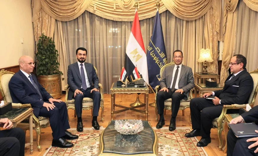 وزير الاتصالات يبحث مع نظيره العراقي تعزيز التعاون في التحول الرقمي والذكاء الاصطناعي ومراكز البيانات