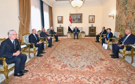 الرئيس السيسي يستقبل وزير الخارجية الإيطالي ويبحث تعزيز التعاون الاقتصادي واحتواء توترات الشرق الأوسط