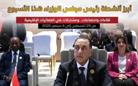 رئيس الوزراء في أسبوع.. قمة إفريقية ومتابعة الأسواق ومشروعات النفط والسيارات والطاقة المتجددة