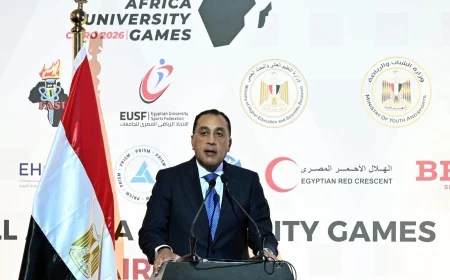 مدبولي: القاهرة تفتح أبوابها وقلوبها لشباب أفريقيا.. انطلاق فعاليات دورة الألعاب الإفريقية للجامعات