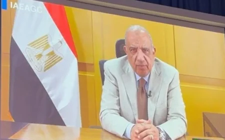 مصر أمام الوكالة الدولية للطاقة الذرية: الاستخدامات السلمية للطاقة الذرية حق أصيل لجميع الدول