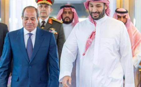 الرئيس السيسي يستقبل محمد بن سلمان غدًا لبحث تعزيز العلاقات المصرية السعودية