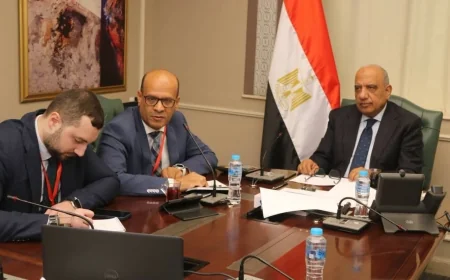 وزير الكهرباء يتابع مع روساتوم تطوير مجمع متكامل لتحلية مياه البحر بمحطة الضبعة النووية
