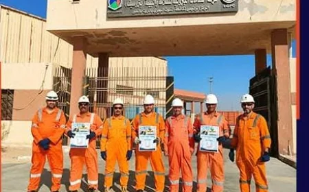 «بلاغك يفرق».. بتروسيف تراجع مخاطر العمل وتستعد للطوارئ خلال «وقفة السلامة»