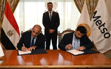 مصر و«ميتسو» الفنلندية تتعاونان لتعظيم الاستفادة من خام الحديد والفوسفات