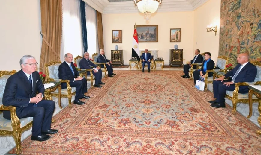 الرئيس السيسي يستقبل وزير الخارجية الإيطالي ويبحث تعزيز التعاون الاقتصادي واحتواء توترات الشرق الأوسط