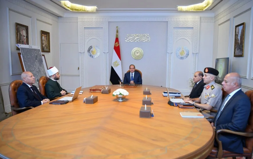 الرئيس السيسي يوجه باستمرار جهود إحياء معالم القاهرة وتخضير المساحات التي يتم إخلاؤها