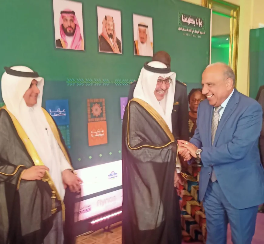 وزير الكهرباء يشارك في احتفال اليوم الوطني السعودي بالقاهرة ويؤكد رسوخ العلاقات المصرية السعودية