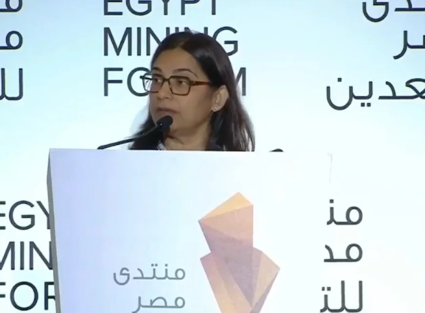 نامراتا ثابار تلقي كلمة مجموعة البنك الدولي في منتدى مصر للتعدين 2026