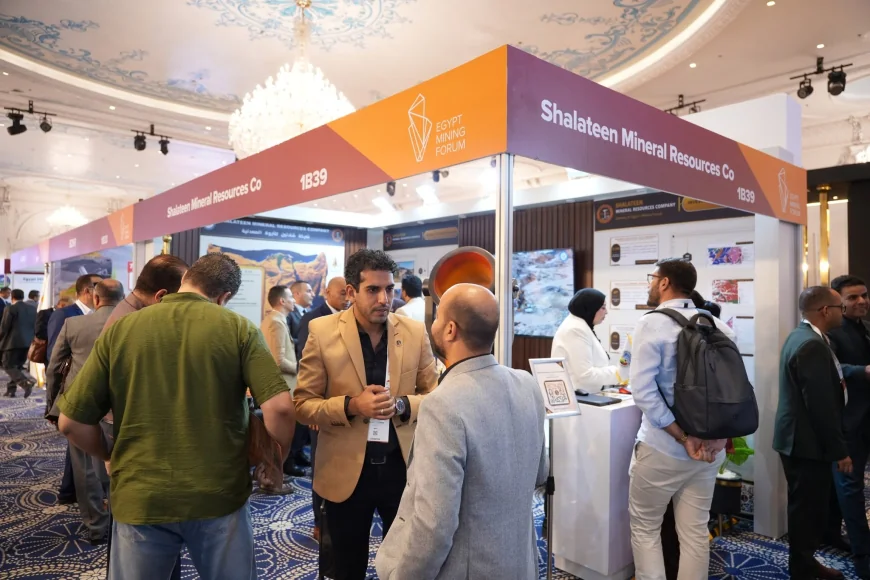 شركة شلاتين للثروة المعدنية تستعرض أنشطة استكشاف الموارد في منتدى مصر للتعدين 2026