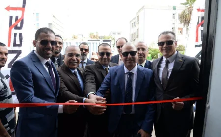 حجاج كيلاني وعباس صابر يفتتحان معرض «النيل للبترول» للزيوت والمنظفات بشركة أنابيب البترول