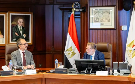 محافظ البنك المركزي يبحث مع مدير قسم شمال إفريقيا والقرن الإفريقي بـIFC تعزيز التعاون