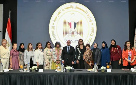 وزير الاستثمار يبحث مع مجلس سيدات الأعمال العرب تعزيز الاستثمارات العربية وتمكين المرأة