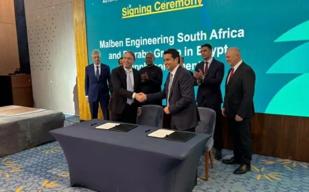 مجموعة العربي وMalben Engineering توقعان اتفاقية لتصنيع مكونات السيارات في أفريقيا