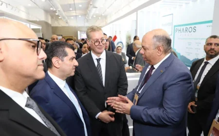 شركة مصر للصيانة تستعرض خبراتها في مؤتمر ومعرض البحر المتوسط للبترول MOC 2026