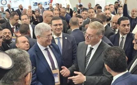 وزير البترول يتفقد جناح بتروجت في معرض ومؤتمر «موك 2026»