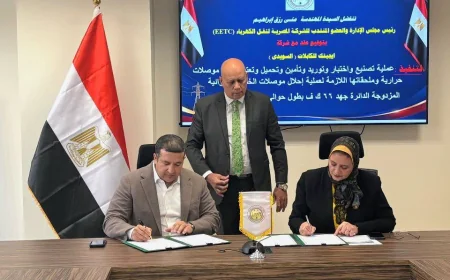 المصرية لنقل الكهرباء توقع عقدًا مع «السويدي» لإحلال موصلات 4 خطوط بطول 67 كيلومترًا