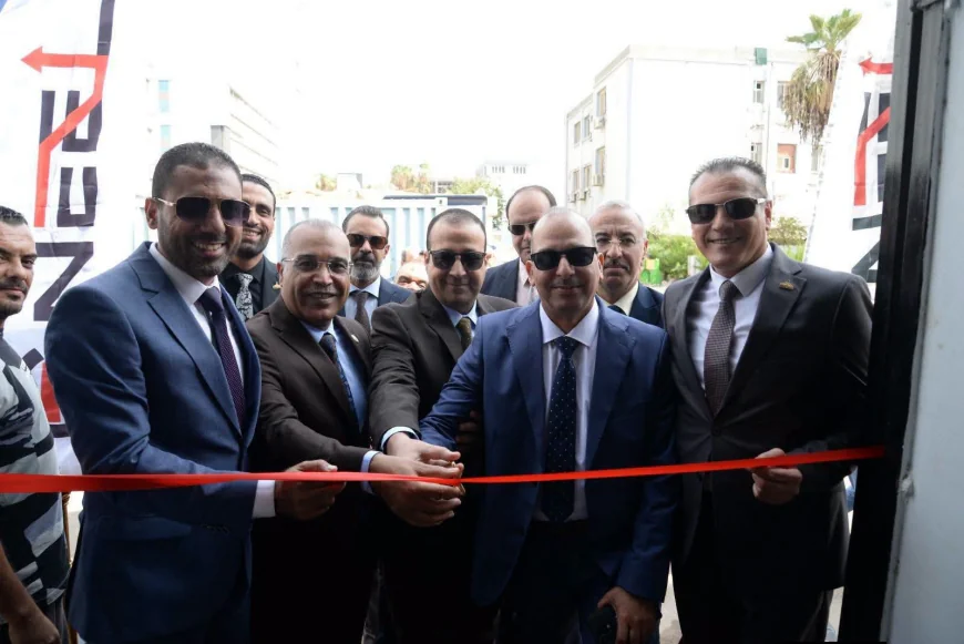 حجاج كيلاني وعباس صابر يفتتحان معرض «النيل للبترول» للزيوت والمنظفات بشركة أنابيب البترول