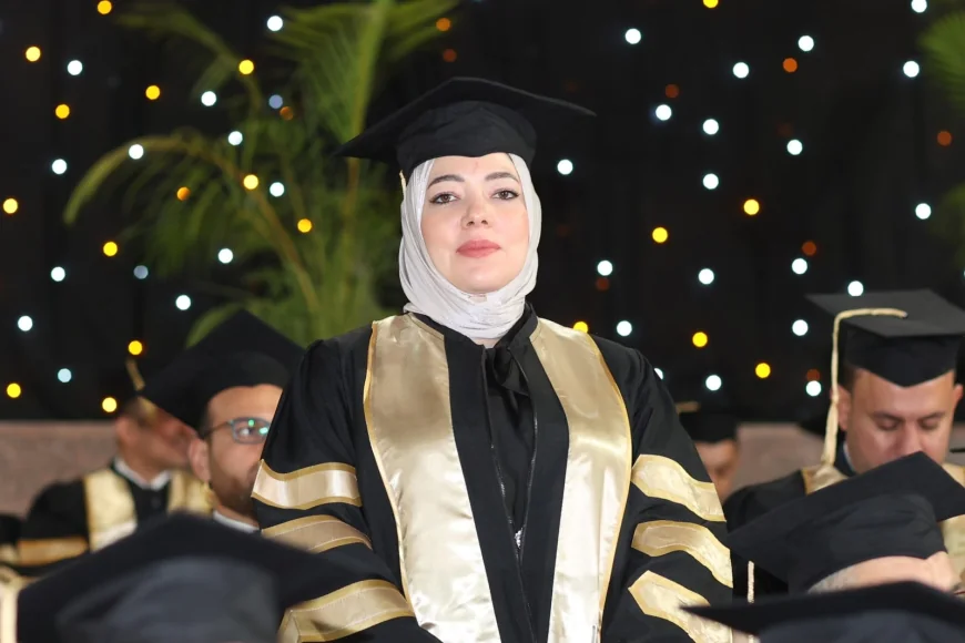 «هند عبدالمنعم» تحصل على ماجستير إدارة الأعمال بتقدير امتياز في تخصص الحوكمة