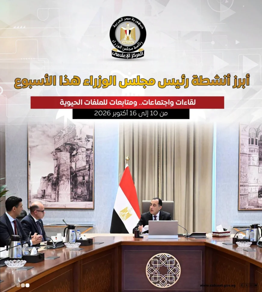 أبرز أنشطة رئيس الوزراء هذا الأسبوع.. تمويلات بـ10 مليارات جنيه ومشروعات عقارية جديدة