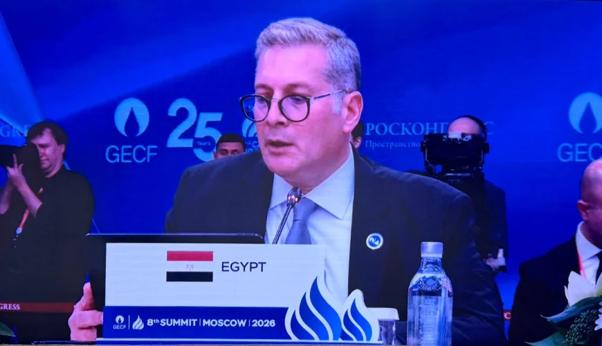 كريم بدوي من موسكو: أمن الطاقة العالمي مسؤولية مشتركة ومصر مركز لربط أسواق الغاز