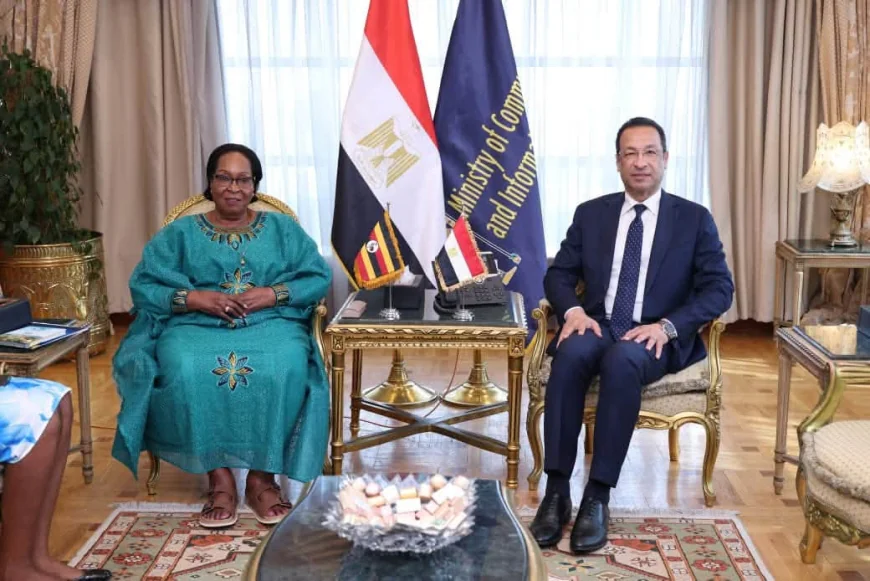 مصر وأوغندا تبحثان تعزيز التعاون في التحول الرقمي والذكاء الاصطناعي وبناء القدرات الرقمية