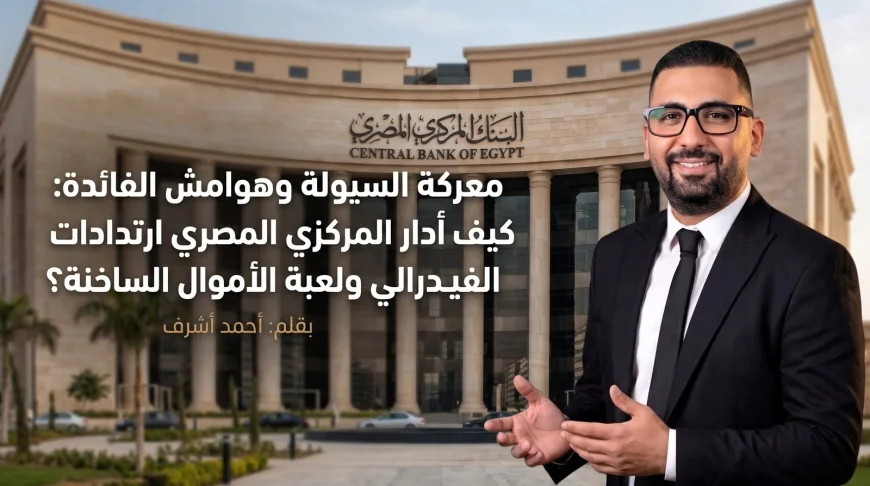 معركة السيولة وهوامش الفائدة: كيف أدار المركزي المصري ارتدادات الفيدرالي ولعبة الأموال الساخنة؟